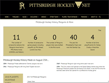 Tablet Screenshot of pittsburghhockey.net